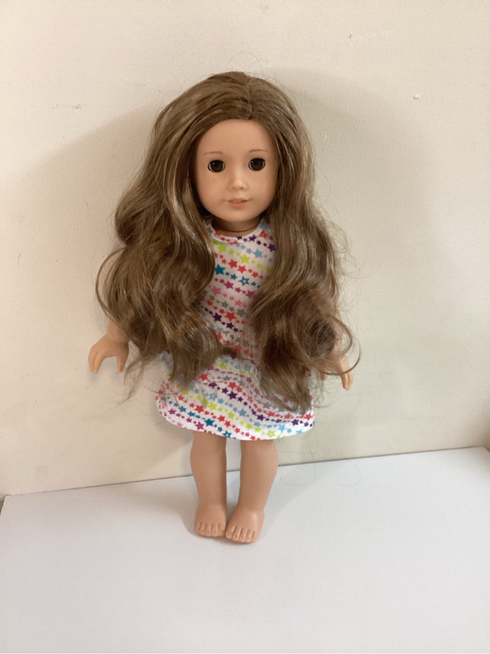 2017 American Girl 18” Doll Truly Me Rare With Sparkle & Shine Outfit B12